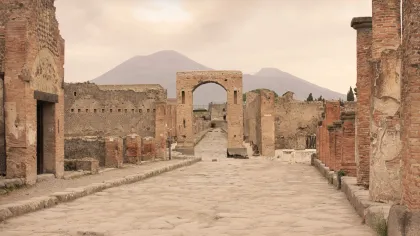 Pompeji: Private Tour von Rom mit dem Auto