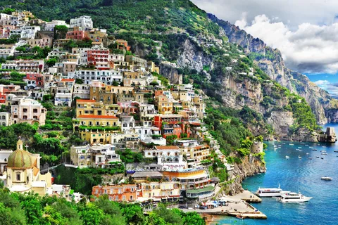 From Rome: Amalfi Coast Private Day Trip by Train and Car