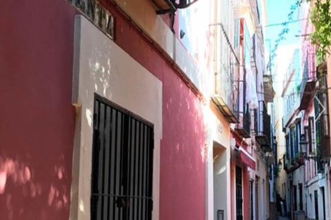 Sevilla: tour a pie de 1 h por el barrio de Santa CruzTour a pie por el barrio de Santa Cruz en francés