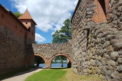 Desde Vilna: castillo de Trakai y monumento de PaneriaiTour público