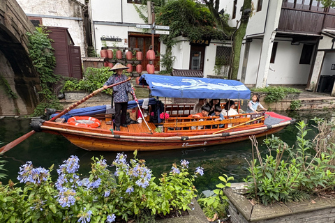 Shanghai: Suzhou Zhouzhuang Day Trip by Bullet Train Update to Business Class of Bullet Train and Luxury Transfer