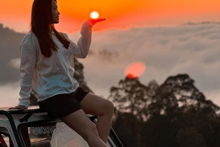 Mount Batur Sunrise Jeep Tour with Black Lava & Breakfast Tour with pick up hotel