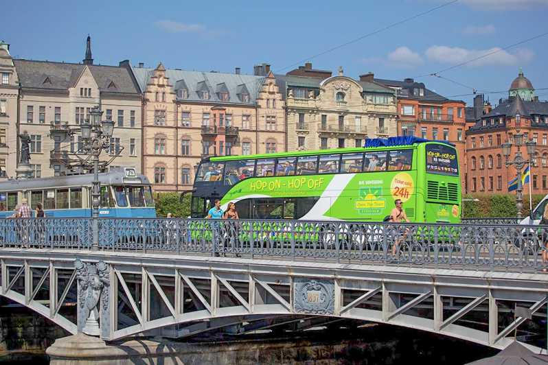 Sztokholm: Autobusowa wycieczka Hop-on Hop-off