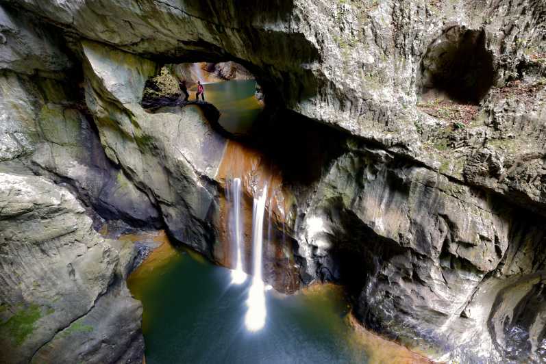 Z Lublany: Jaskinie Škocjan UNESCO i całodniowa wycieczka do Piranu
