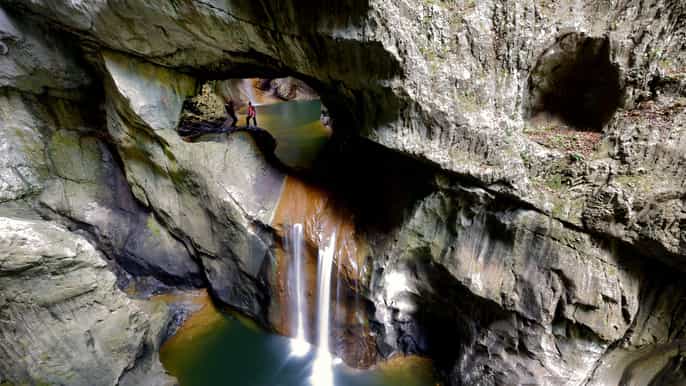 Škocjan unesco caves and piran