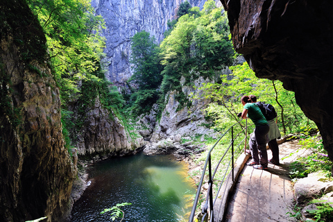 De Ljubljana: Cavernas de Škocjan e Piran - excursão de um dia inteiro