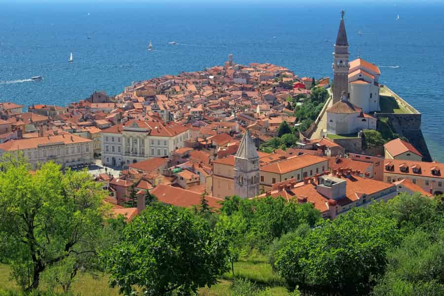 Ab Ljubljana: UNESCO-Höhlen von Škocjan & Piran, Kleingruppe. Foto: GetYourGuide Ab Ljubljana: UNESCO-Höhlen von Škocjan & Piran, Kleingruppe. Foto: GetYourGuide