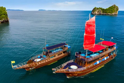 Ab Koh Samui: Halbtägiger privater Yachtcharter
