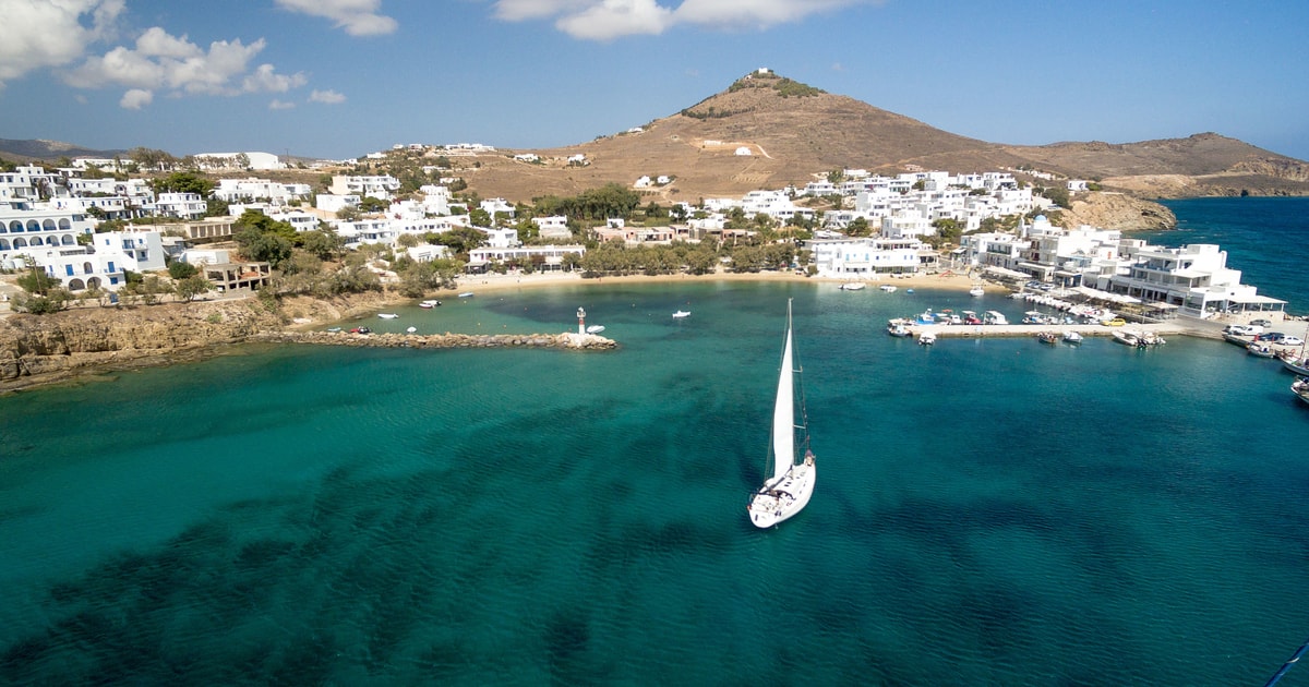 Paros FullDay Sailing Cruise in the Small Cyclades GetYourGuide