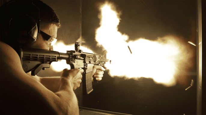 kissimmee schießen mit 4 waffen