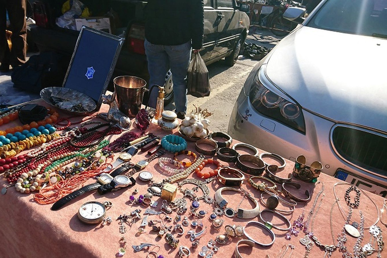 Bucharest: Private Flea Market Tour by Vintage Car