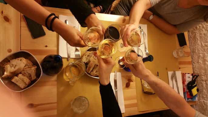 roma experiencia de cena en el gueto romano judío