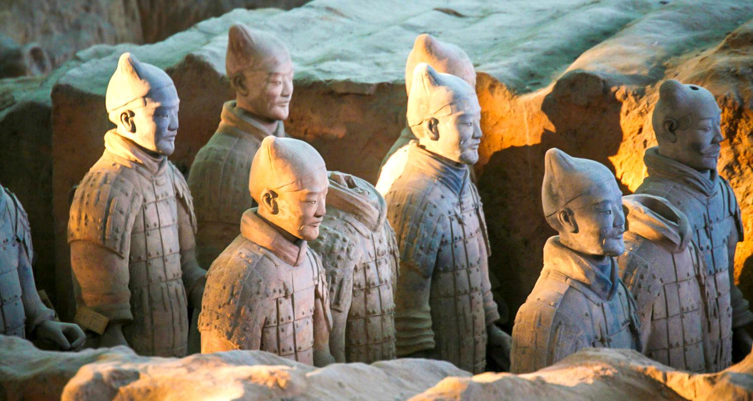 Mini Group: Terracotta Army, City Wall, Pagoda, Muslim Souk