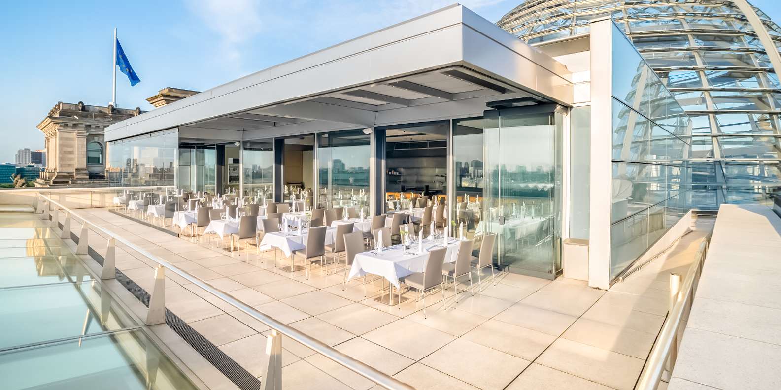 Berlin: Rooftop Dinner at the Käfer Restaurant Reichstag | GetYourGuide