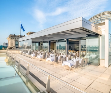 Rooftop Dinner at the Käfer Restaurant Reichstag