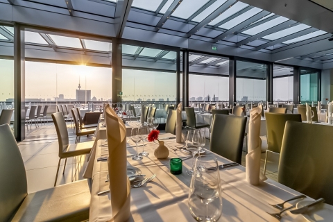 Reichstag de Berlín: cena en la azotea del restaurante Käfer