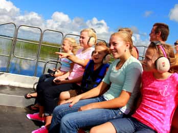 Florida: Sumpfbootfahrt in den Everglades & Gatorland Florida: Sumpfbootfahrt in den Everglades & Gatorland