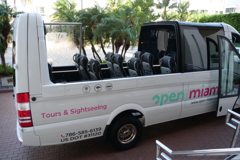 Miami Sightseeing Tour in een converteerbare bus (Frans)Miami Sightseeing Tour in een converteerbare bus - 09:25 uur