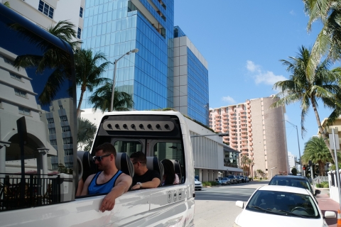 Miami Sightseeing Tour in een converteerbare bus (Frans)