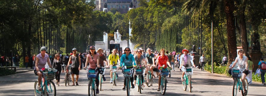 Meksyk: Chapultepec i Reforma Historic Bike Experience