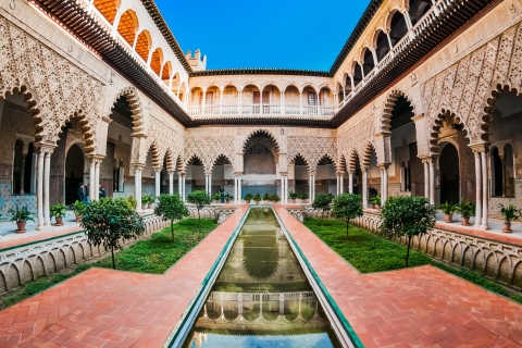 Sevilla: rondleiding kathedraal, Giralda en AlcazarGedeelde tour in het Spaans