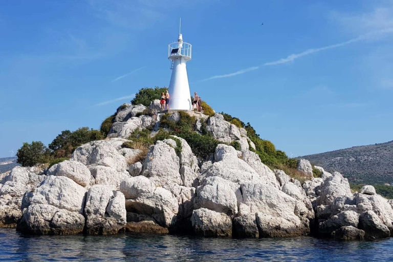 Ab Trogir: Bootstour zu den Inseln Drvenik Veli & ŠoltaAbfahrt am Morgen (09:00 Uhr)