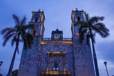 Cancún: escursione a Chichén Itzá, Valladolid e Cenote HubikuDa Cancún: escursione a Chichén Itzá, Valladolid e Hubiku