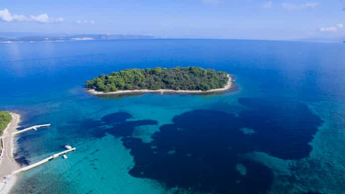 adriatica tour blue lagoon and solta from trogir or split