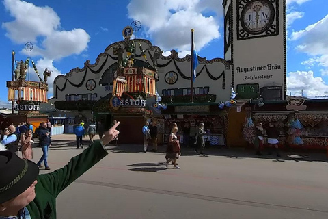 Tour virtual em vídeo 360 Oktoberfest Munique com WolfgangTour virtual em vídeo 360º da Oktoberfest de Munique com Wolfgang
