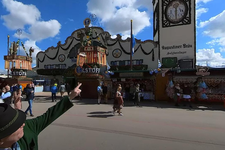 Tour virtual em vídeo 360 Oktoberfest Munique com WolfgangTour virtual em vídeo 360º da Oktoberfest de Munique com Wolfgang