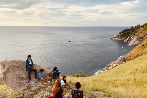 Points de vue de Phuket : Randonnée de 3 heures au coucher du soleil en petit groupePhuket : trek de 3 h au coucher du soleil en petit groupe