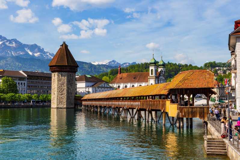 L'élégance à Lucerne : Promenade privée dans la ville et croisière panoramique sur le lac