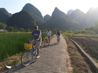 Tour privato in bicicletta, Yangshuo Campagna - Hizvo
