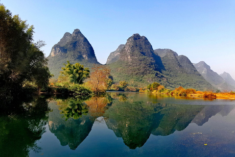 Private Bike Tour: Yangshuo Plattelandstandaard Optie