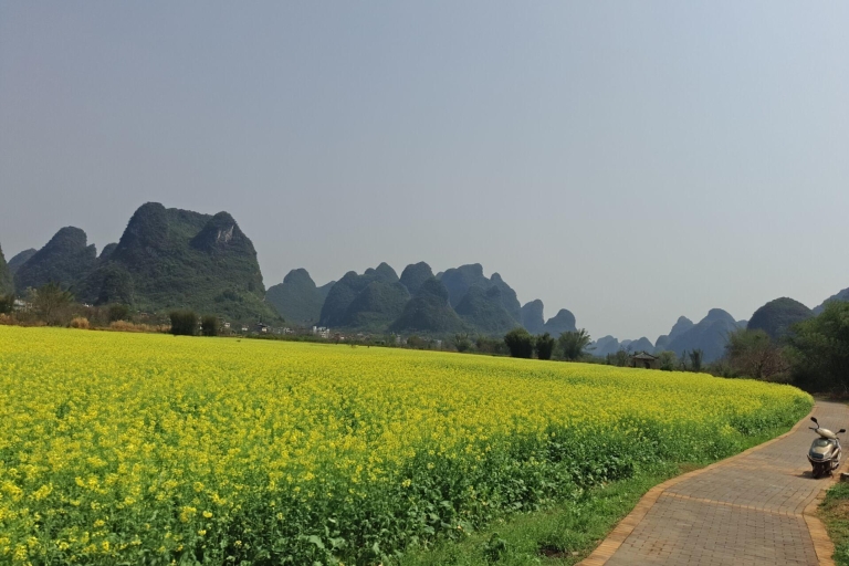 Yangshuo: Excursión de senderismo privada de campo completo de un día