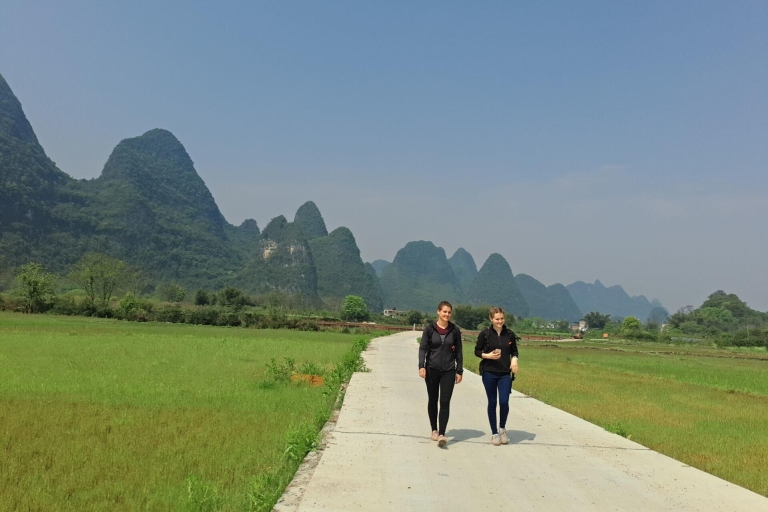 Yangshuo: Excursión de senderismo privada de campo completo de un día