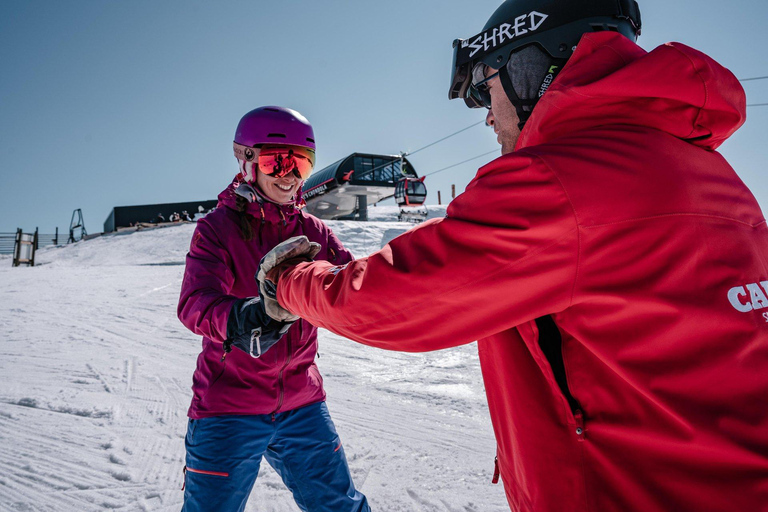 Cardrona: First Timer Ski or Snowboard Package First Timer Package Ski: Includes Clothing + Goggles