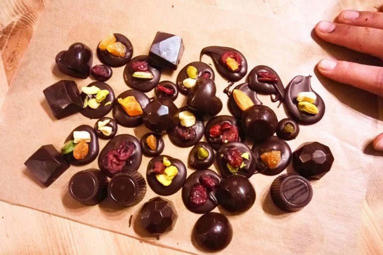 Bruxelles : atelier de fabrication de chocolats