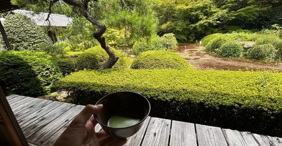 Kyoto: Private Shakyo & Matcha at a Historic Temple Garden
