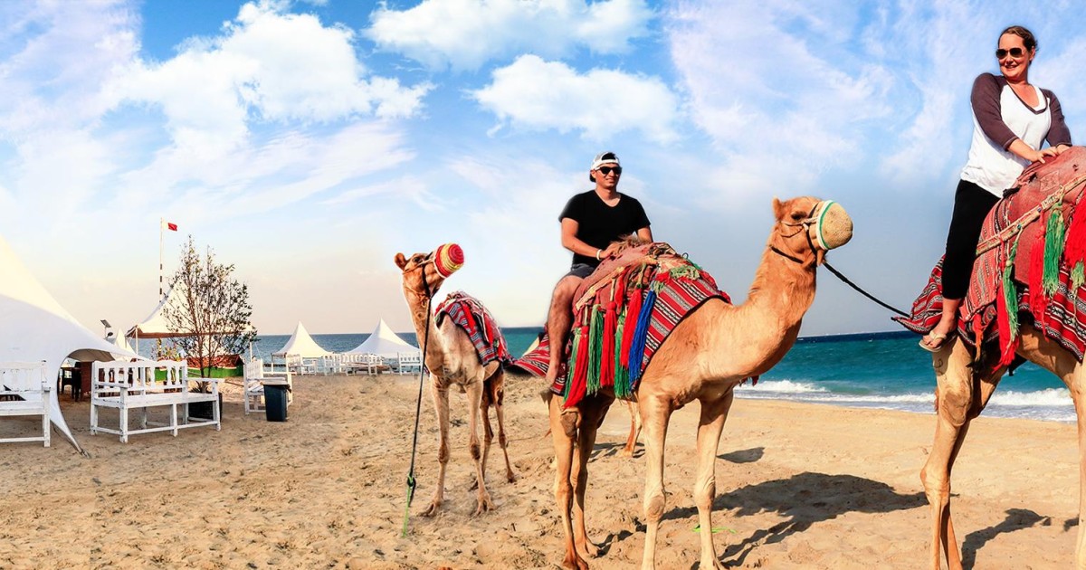 desert safari camel ride qatar