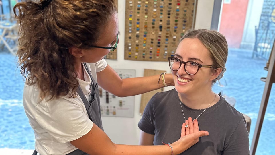 Rom: Workshop Mikromosaik-Schmuck Rom: Workshop ...