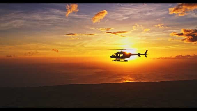 big island kona sunset helicopter experience