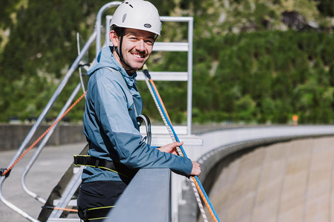 Schlegeis: Giant Swing on the dam in the Zillertal Giant Swing at the Schlegeis Dam in the Zillertal