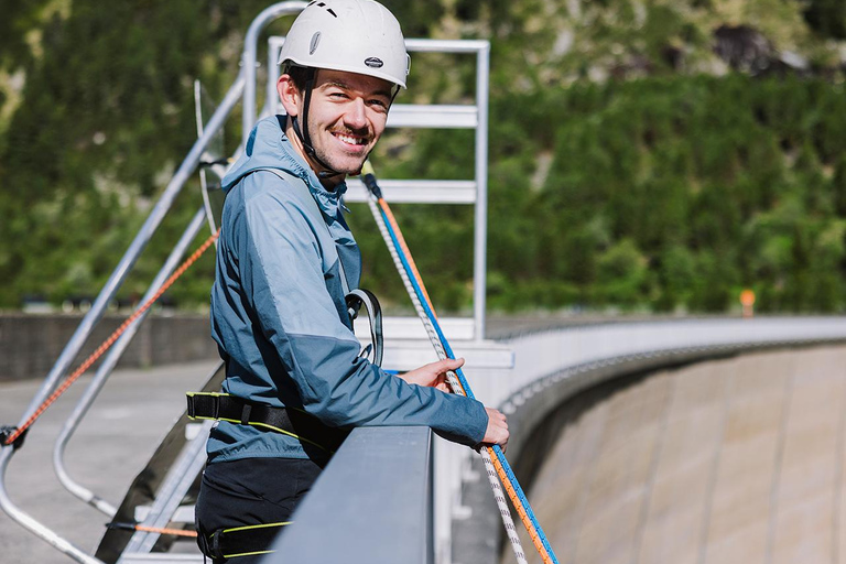 Schlegeis: Giant Swing on the dam in the Zillertal Giant Swing at the Schlegeis Dam in the Zillertal