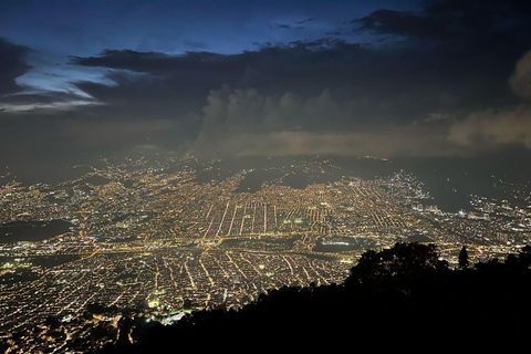 Balcones viewpoint in Arví Park, the best panoramic view of Medellín.