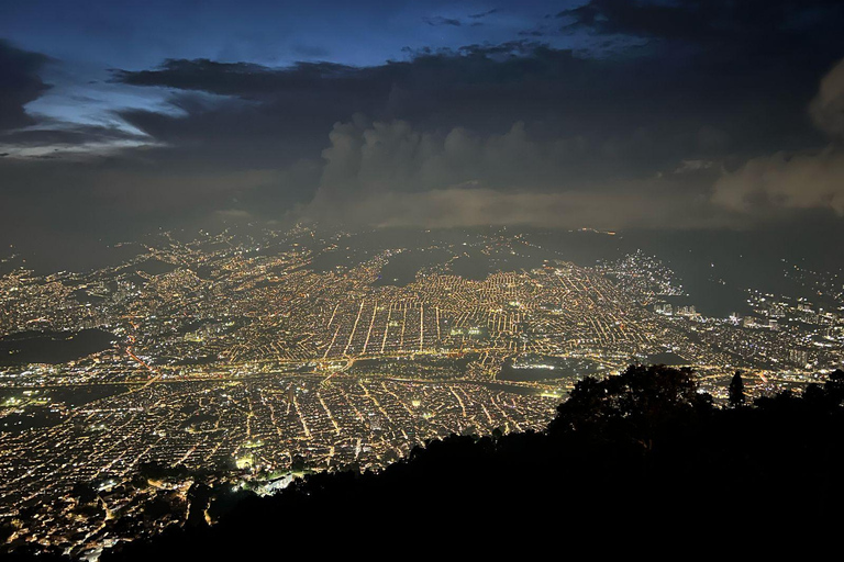 Balcones viewpoint in Arví Park, the best panoramic view of Medellín.