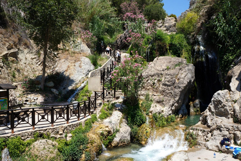 From Albir or Benidorm: Algar Waterfalls Day Trip From Benidorm with Gran Hotel Bali Meeting Point