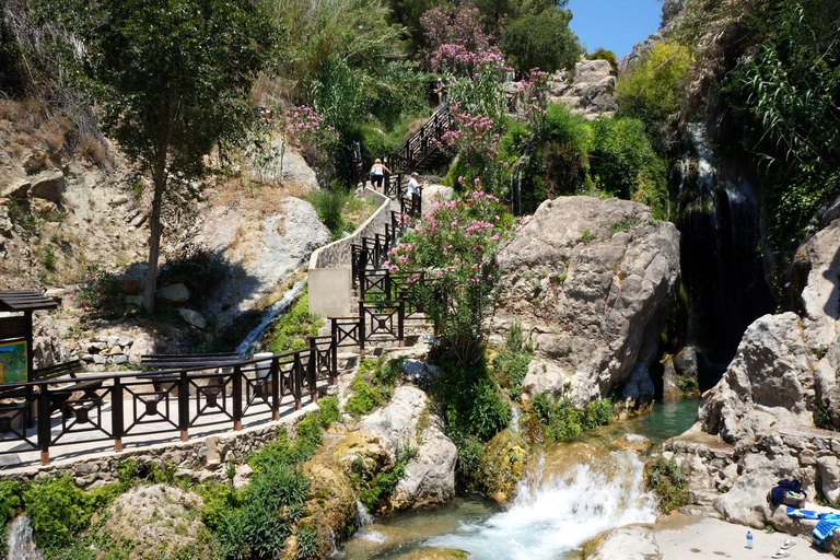 From Albir or Benidorm: Algar Waterfalls Day Trip From Benidorm with Gran Hotel Bali Meeting Point