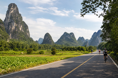 Yangshuo: Ruyi Peak, Silver Cave & Ten-Mile Gallery Tour E-Tickets with Driver Transfers