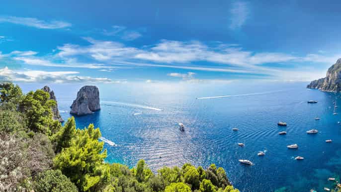 capri island tour with lunch